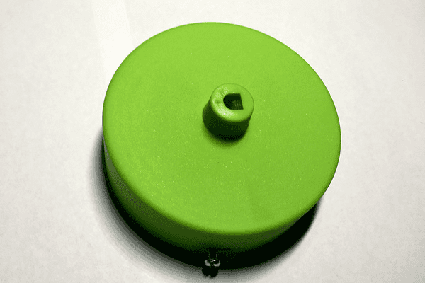 AMP основание круг пластик green