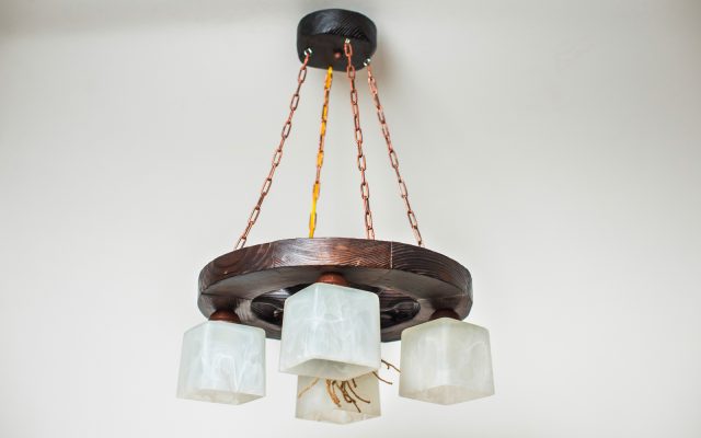 Колесо до воза/4 плафон ланц D 400