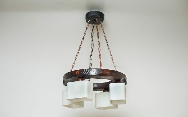 Колесо/4 плафон Е-27 D 400