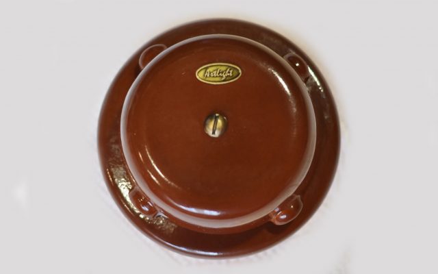 Распределительная коробка ART керамическая коричневый глянец