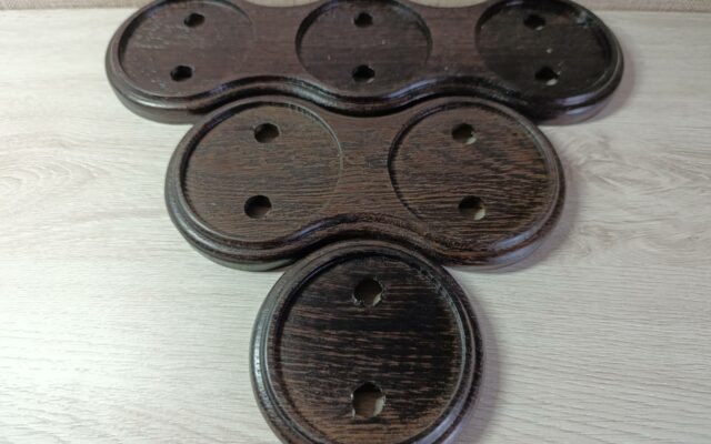 Рамка RE деревянная «Темный венге»