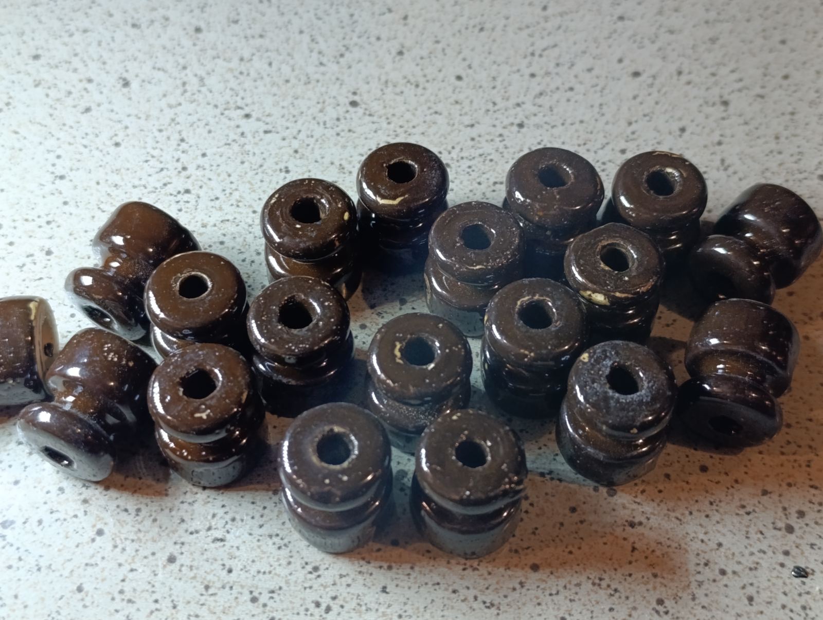 Ролик RE керамический коричневый 2-й сорт